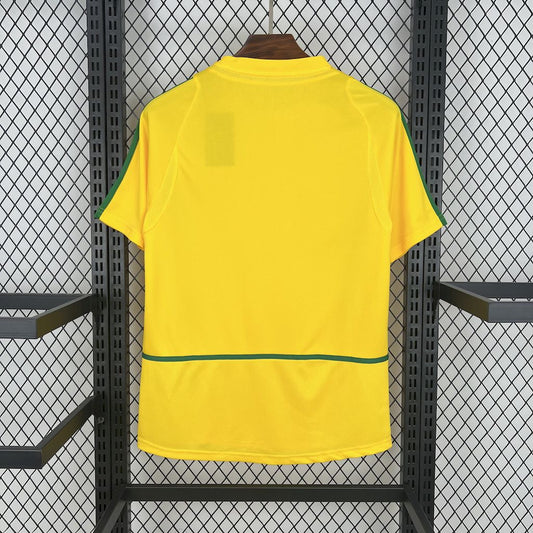 Camisa retrô da seleção brasileira 2002