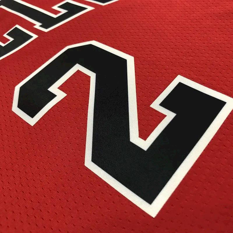 Camisa masculina vermelha Swingman da Lonzo Ball – Edição Icon