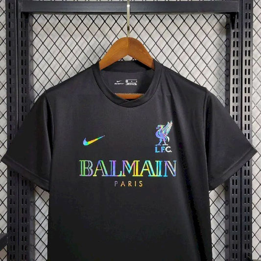 Men's Liverpool 2024/25 Balmain Co-Branded Edition T-shirt