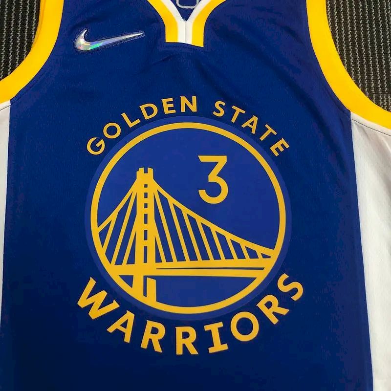 Camisa Jordan Poole Azul Masculina – Edição de 75º Aniversário