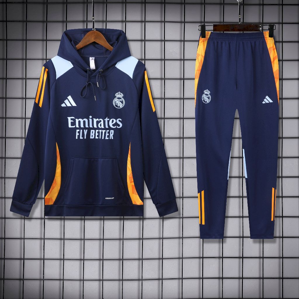 Moletom com capuz e calça Real Madrid 2024/25 418