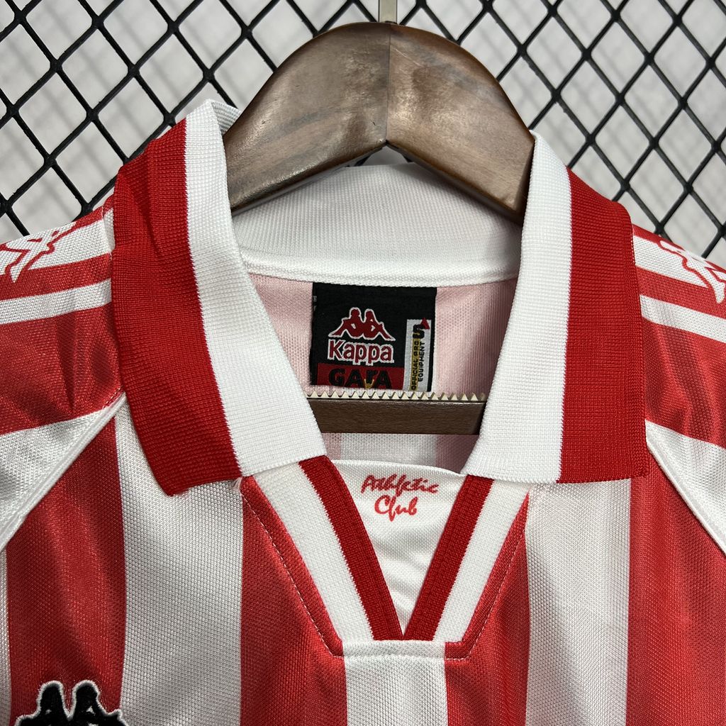 Camisa retrô do Athletic Bilbao 1997/98