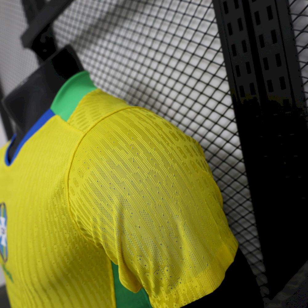 Brazil 2025/26 Home Jersey Player Version