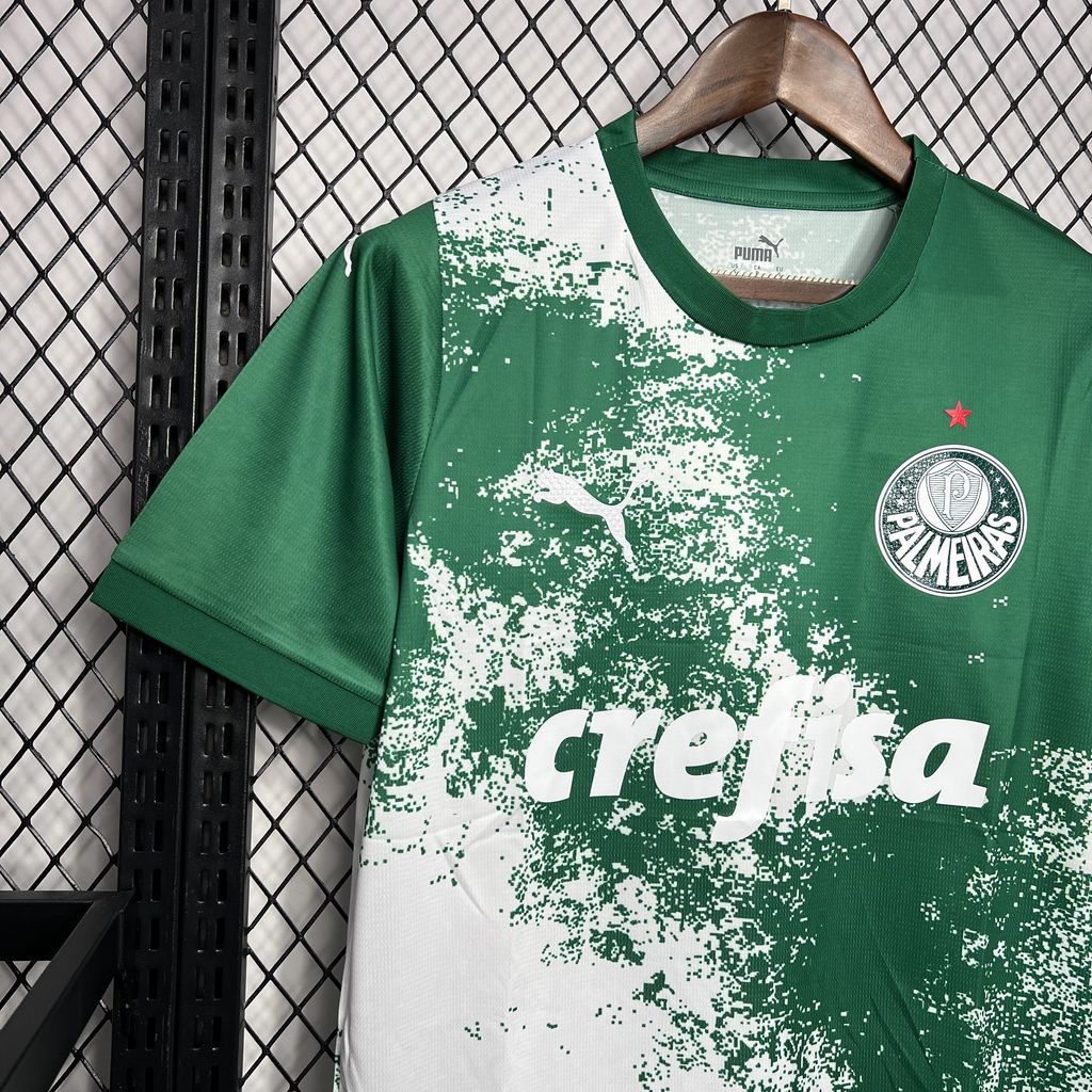 Camisa Palmeiras Edição Especial 2024/25 Branca e Verde
