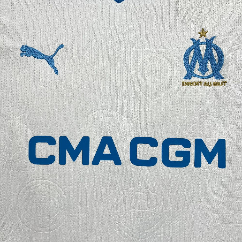 Olympique de Marseille 2025/26 Home Kids Kit