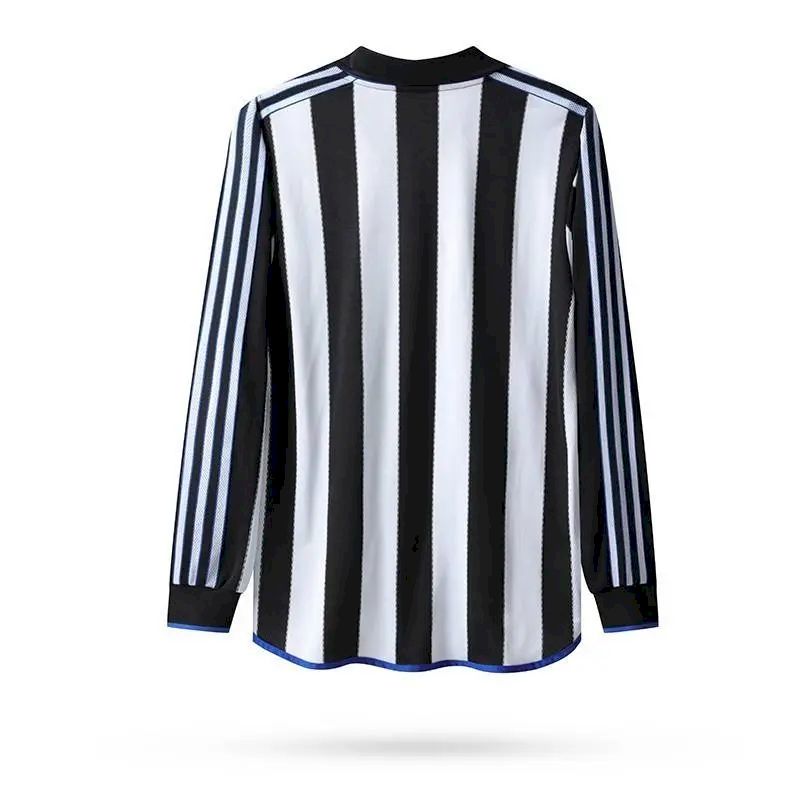 Camisa retrô de mangas compridas do Newcastle United 1999/2000 Home