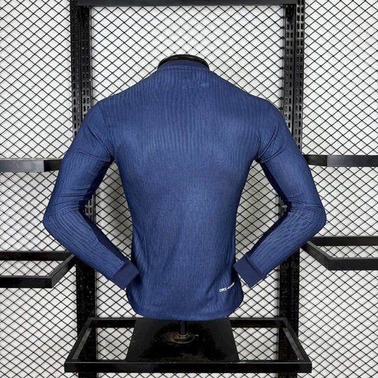 Paris Saint-Germain 2025/26 Home Long Sleeves Jersey Player Version