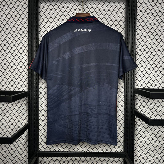 Camisa reserva retrô do Atlético de Madrid 1996/97