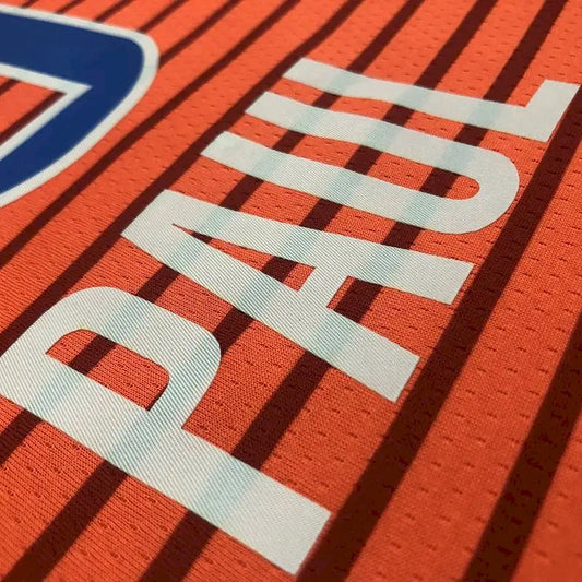 Camisa laranja masculina Chris Paul Swingman – Edição Statement