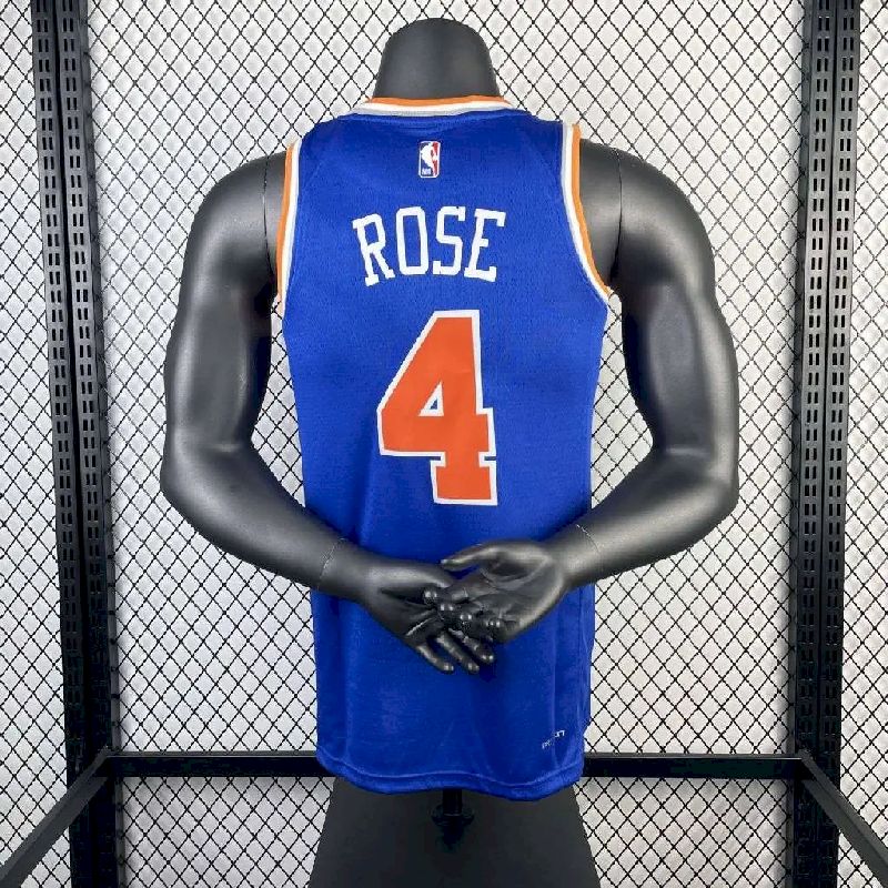 Camisa azul reserva Derrick Rose masculina