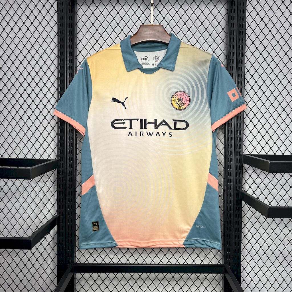 Men's Manchester City 2024/25 Fourth Jersey