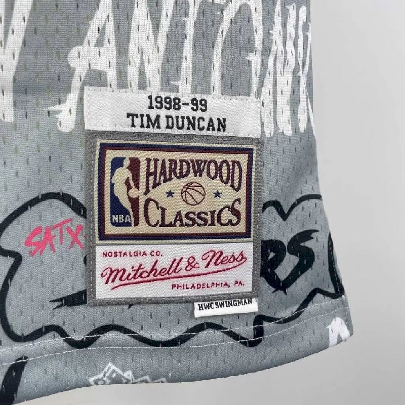 Men’s M&N 1998/99 Tim Duncan Retro Jersey