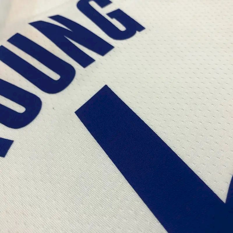 Camisa masculina Nick Young White Team – Edição de 75º aniversário