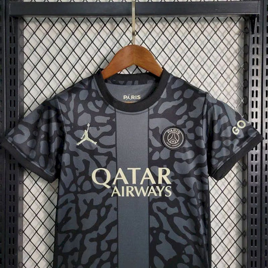 Paris Saint-Germain 2023/24 Third Kids Kit