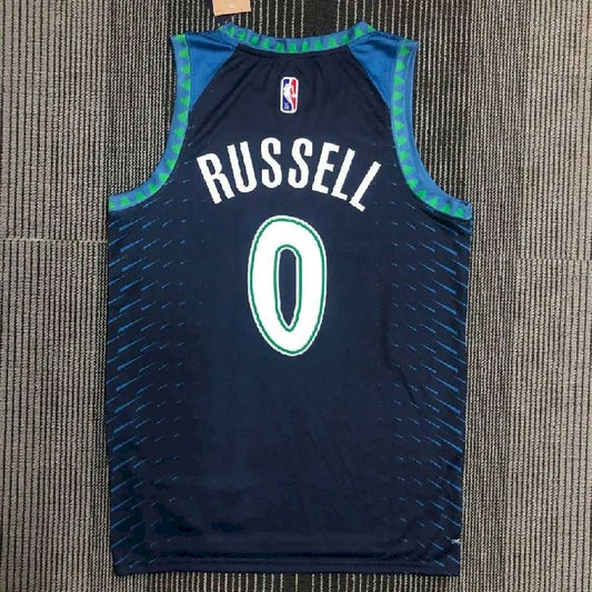 Camisa azul masculina D'Angelo Russell Team – Edição City