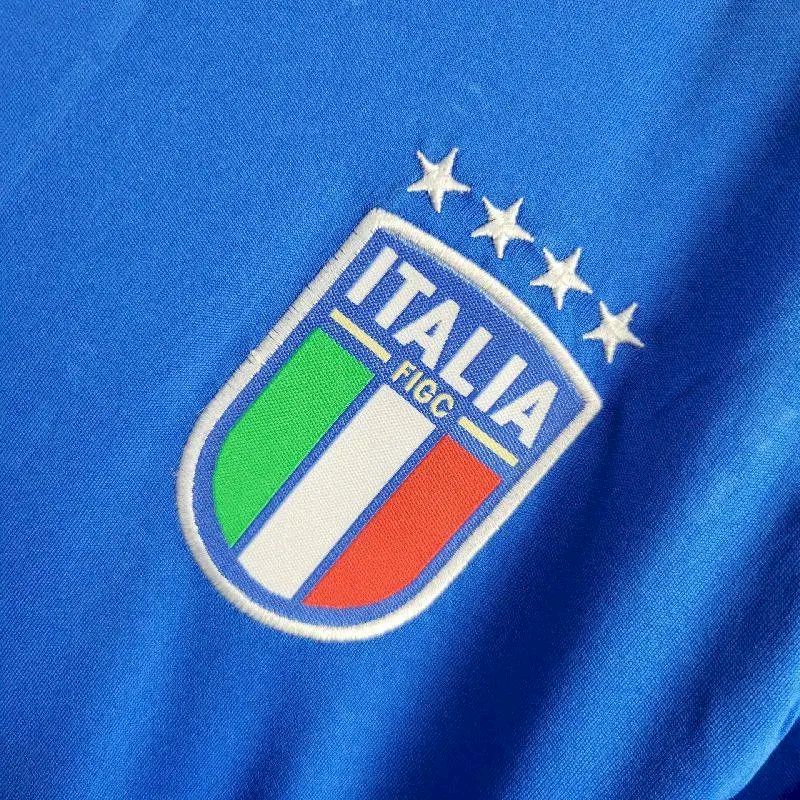 Italy 2024/25 Euro Away Kids Kit