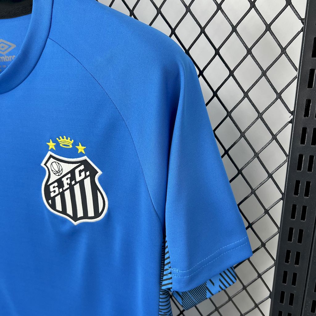 Santos 2025/26 Blue goalkeeper Jersey