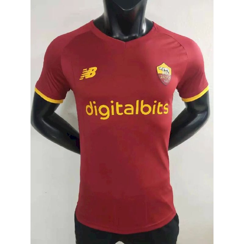 As Roma 2021/22 Home Jersey Player Version