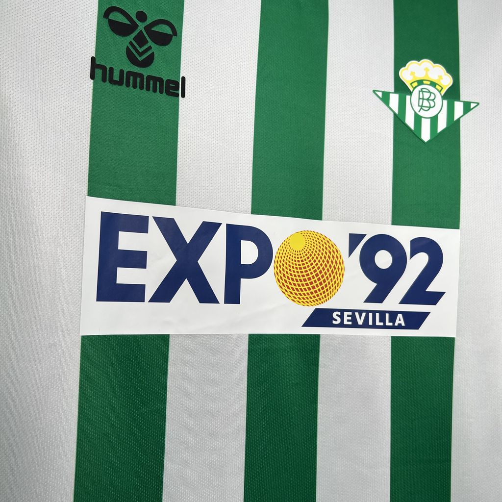 Real Betis 1988/89 Home Retro Jersey