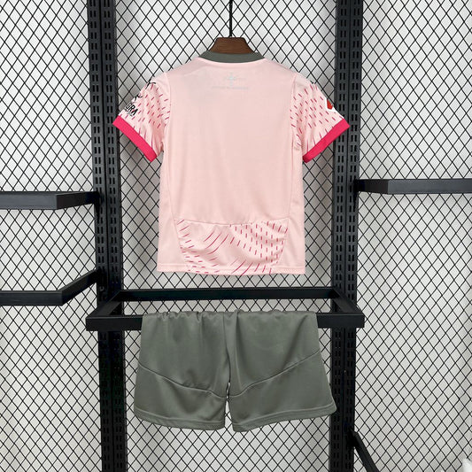 Terceiro equipamento infantil do Sporting de Gijón 2024/25