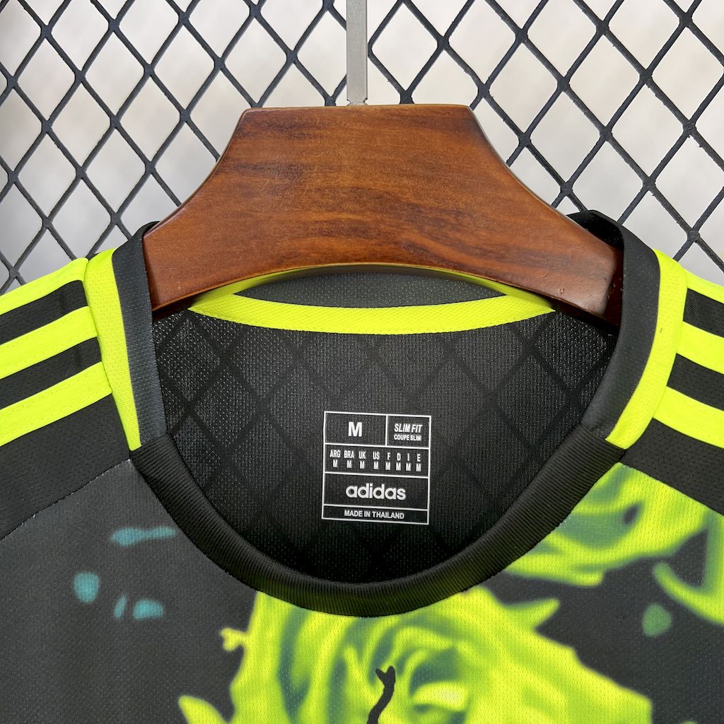 Real Madrid 2025/26 Green Rose Bamboo Leaf Green Jersey