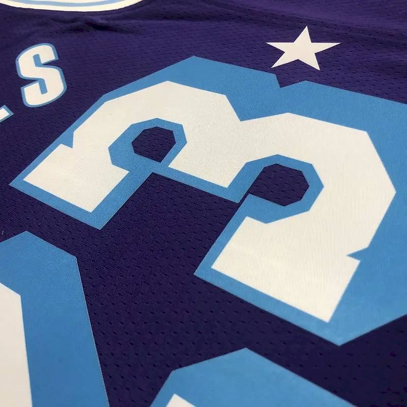 Men’s LeBron James Purple Team Jersey – 75th Anniversary City Edition