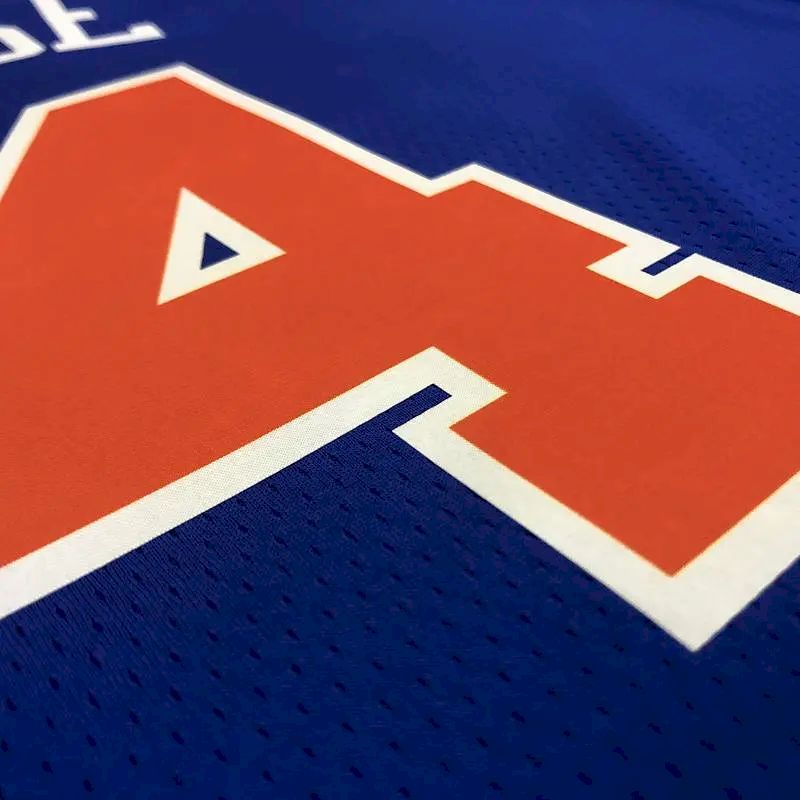 Men’s Derrick Rose Blue 2020-21 Swingman Player Version Jersey – Icon Edition