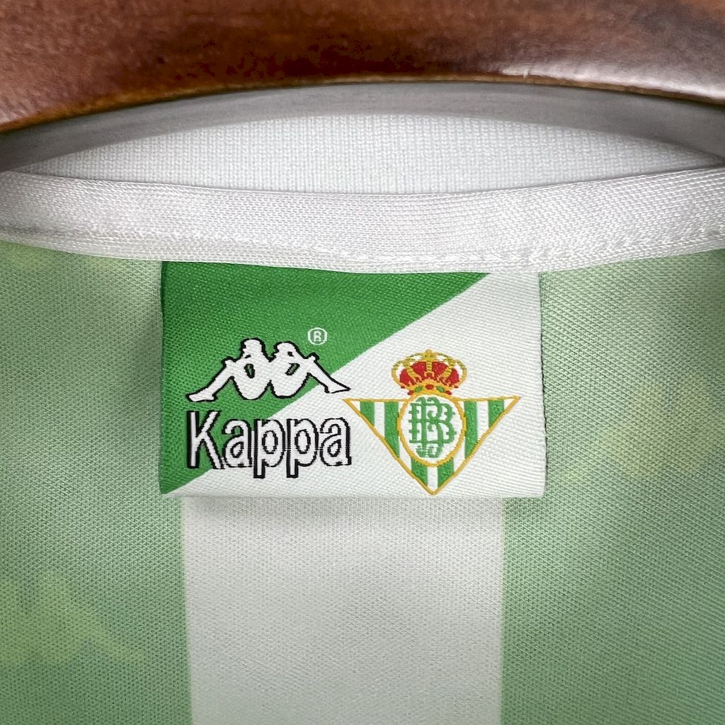 Camisa retrô de mangas compridas do Real Betis 1995/97 Home
