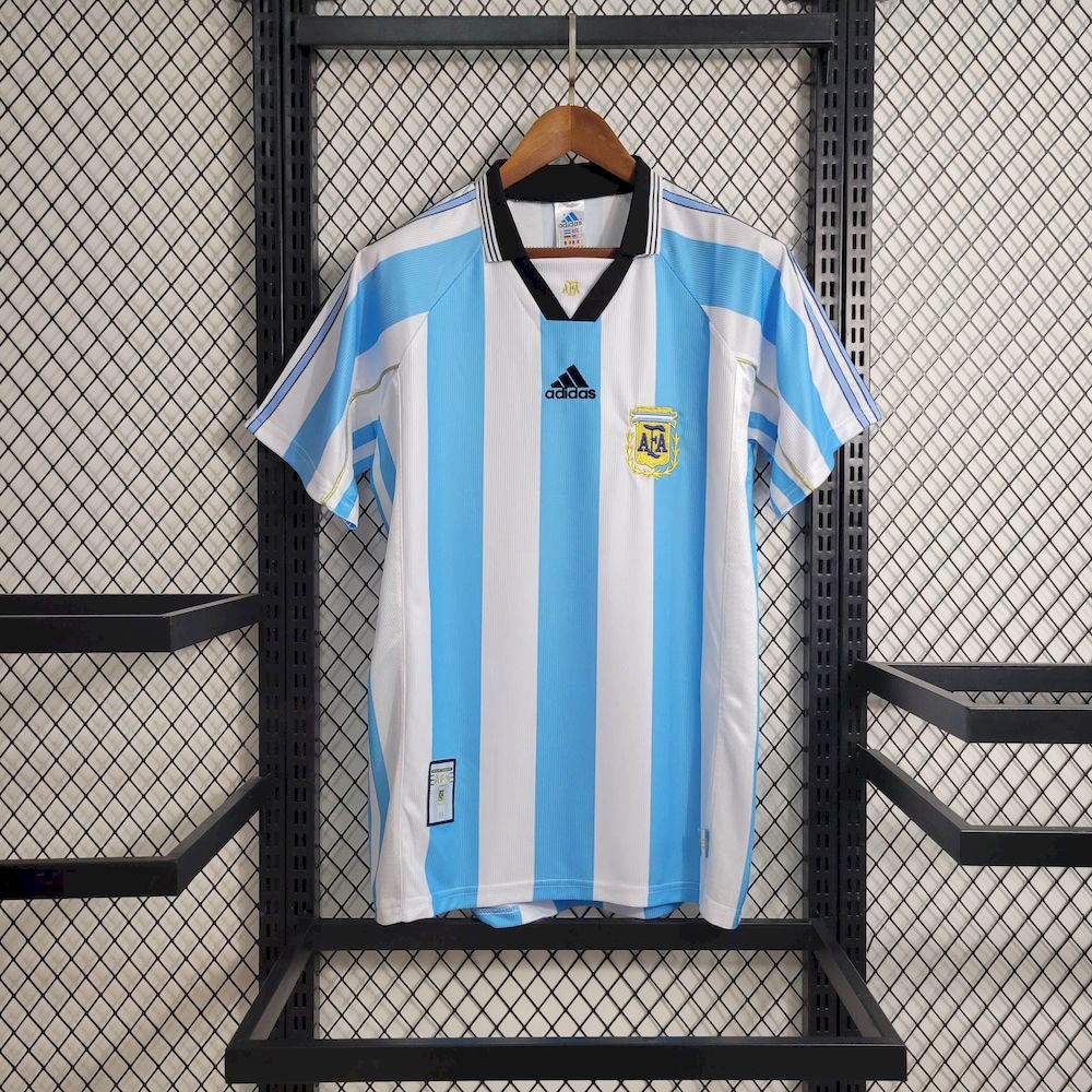 Argentina 1998 Home Retro Jersey