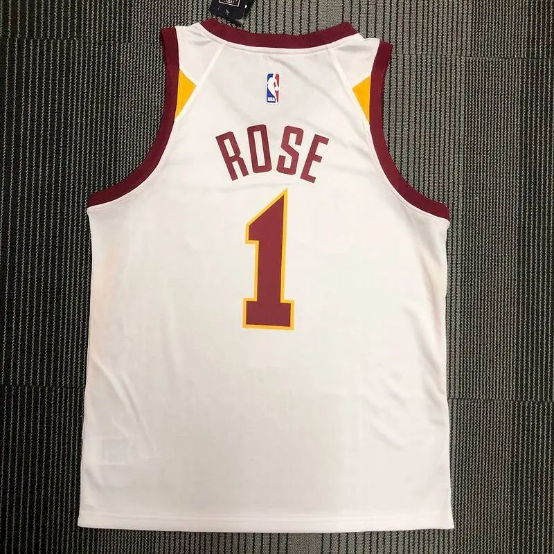 Camisa Derrick Rose Branca Masculina - Edição Associação