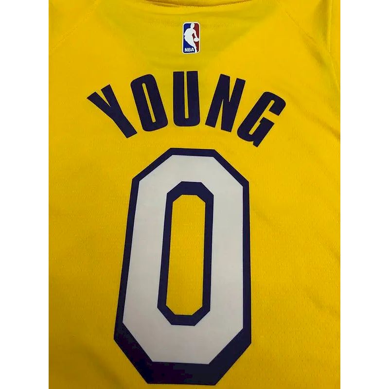 Nick Young Men’s Yellow Player Version Jersey – Retro Classic Edition