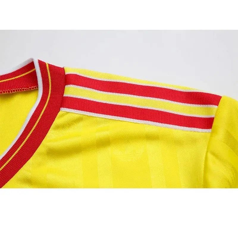 Camisa retrô mangas compridas Liverpool 1985/86 Terceira Copa da Inglaterra