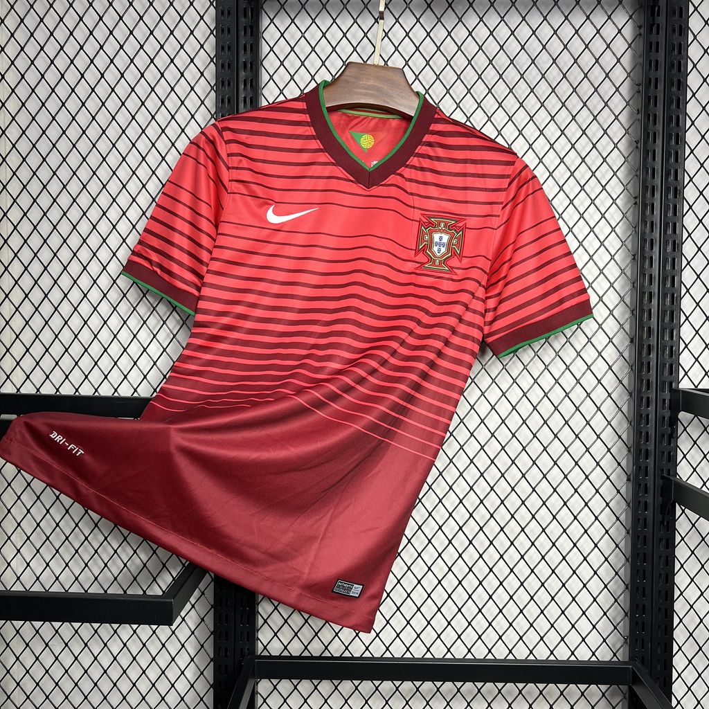 Camisa Retro Home Portugal 2014