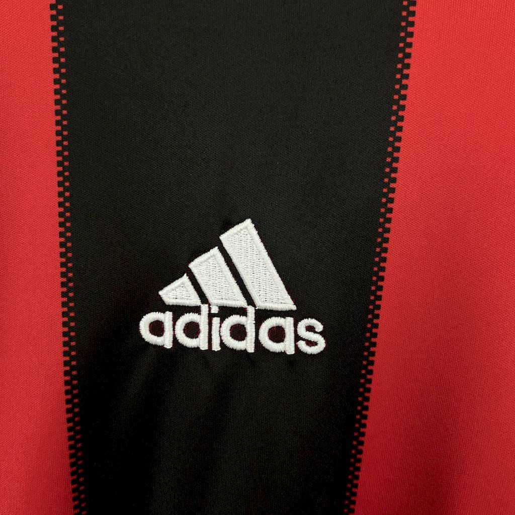 Camisa retrô de mangas compridas do AC Milan 2010/11 Home