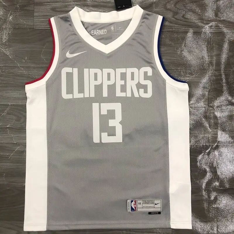Men’s Kawhi Leonard Gray 2020-21 Swingman Player Version Jersey – Earned Edition