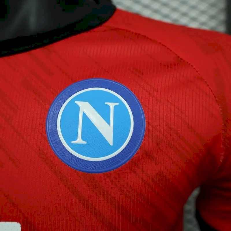 Napoli 2023/24 Champion Edition Jersey Player Version Red