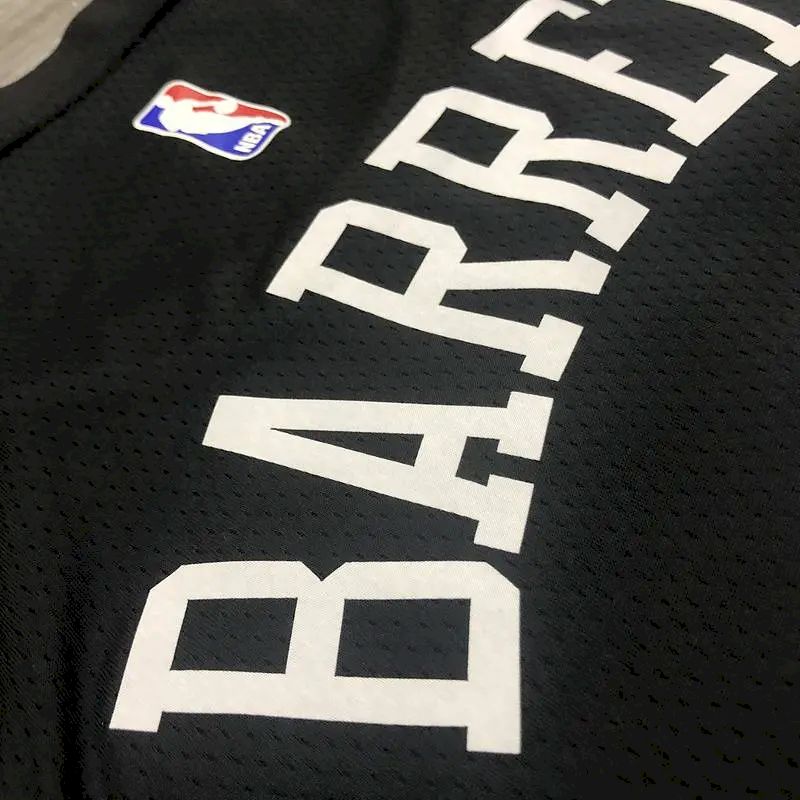 Men’s R.J.Barrett Black 2020-21 Swingman Player Version Jersey – City Edition