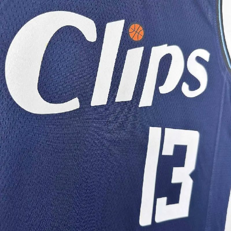 Camisa Paul George Azul Masculina 2024 – Edição City