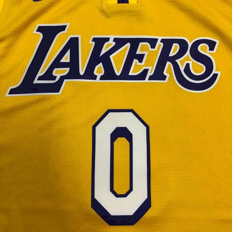 Russell Westbrook Men’s Yellow Swingman Team Jersey – Retro Classic Edition