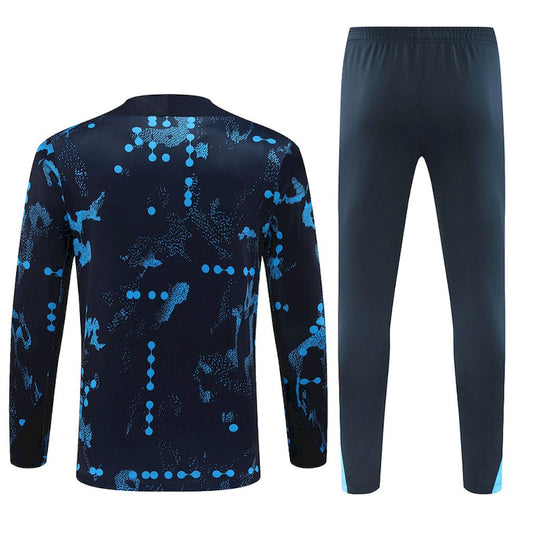 Suéter e calça Chelsea 2024/25 com zíper e meio zíper 14001