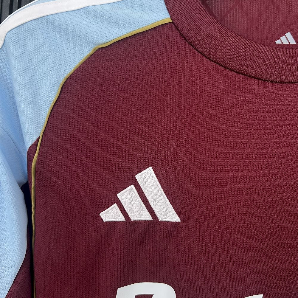 Aston Villa 2025/26 Home Jersey 2