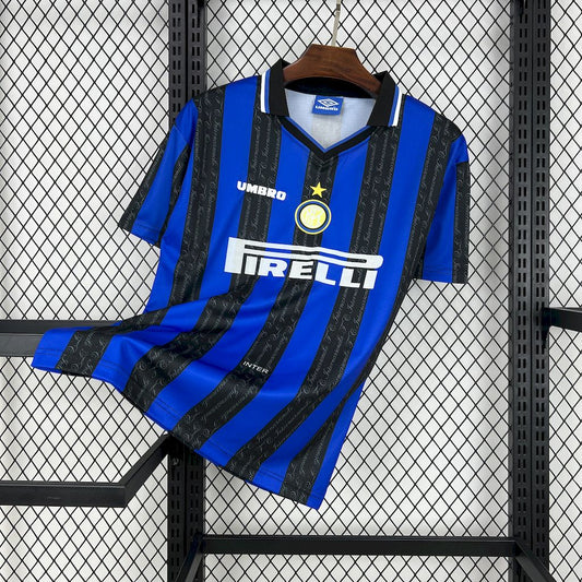 Camisa retrô Home do Inter de Milão 1997/98