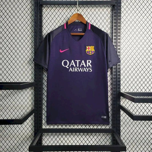 Camisa retrô alternativa do Barcelona 2016/17