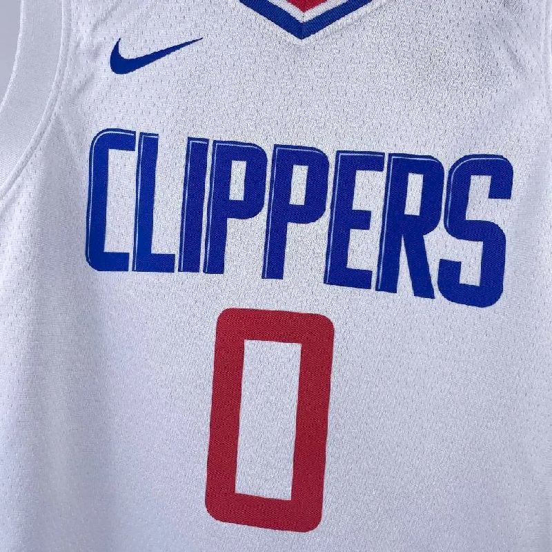 Youth Russell Westbrook White Team Jersey