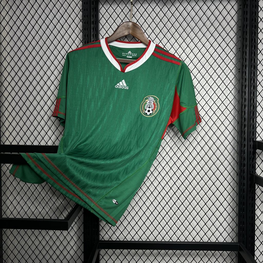 Camisa retrô da seleção do México 2010