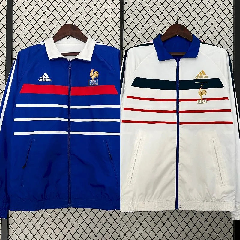França 2024 Jaqueta corta-vento dupla face