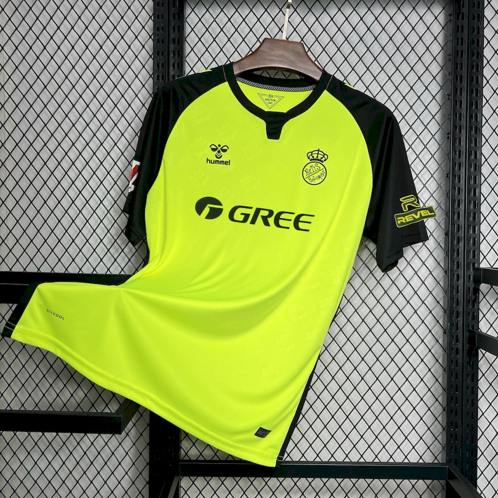 Real Betis 2024/25 With Sponsors And Patch Away Jersey
