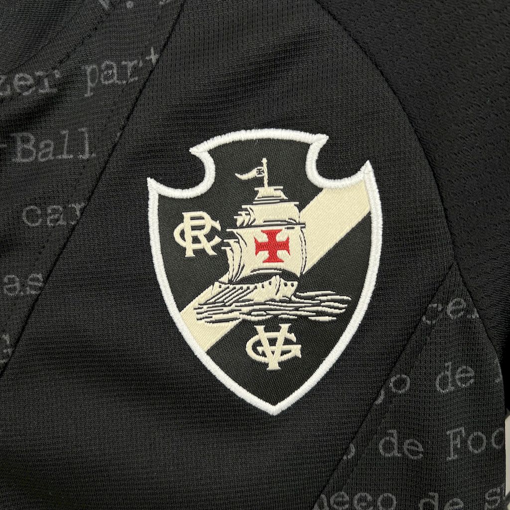 Vasco da Gama 2024/25 Black Kids Kit