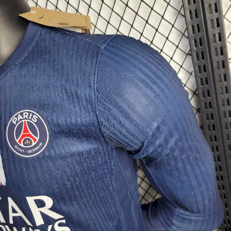 Paris Saint-Germain 2024/25 Home Long Sleeves Jersey C Player Version