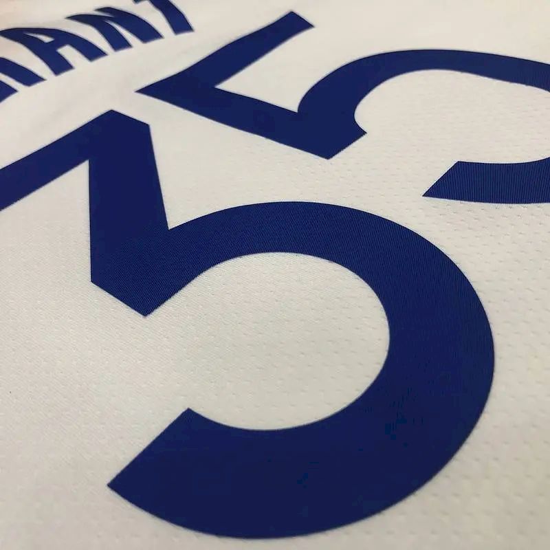Camisa Kevin Durant Masculina Branca Versão Jogador – Edição Associação